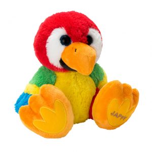 comprar loro de peluche, peluches de loros, peluche de loro que habla