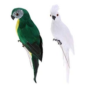 loros decorativos, loros de adorno, loros de porcelana