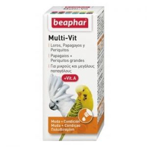 vitaminas para loros, vitamina para el plumaje de loros, vitaminas y minerales para loros