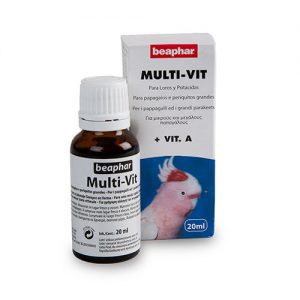 vitaminas para loros, vitamina para el plumaje de loros