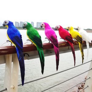 loros decorativos, loros de adorno, loros de porcelana