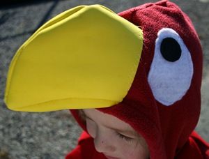 disfraz loro casero, disfraces de loro hechos en casa