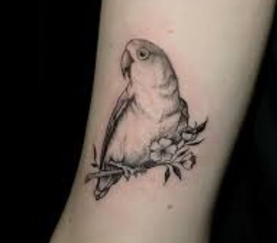 tatuaje de inseparable