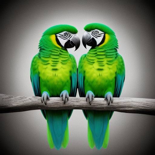 ¿Qué significa cuando un loro abre las alas?